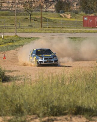stage 1 gravel rally course