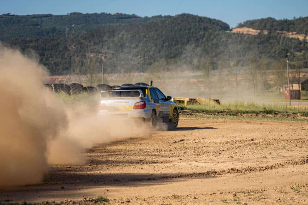 stage 1 gravel rally course
