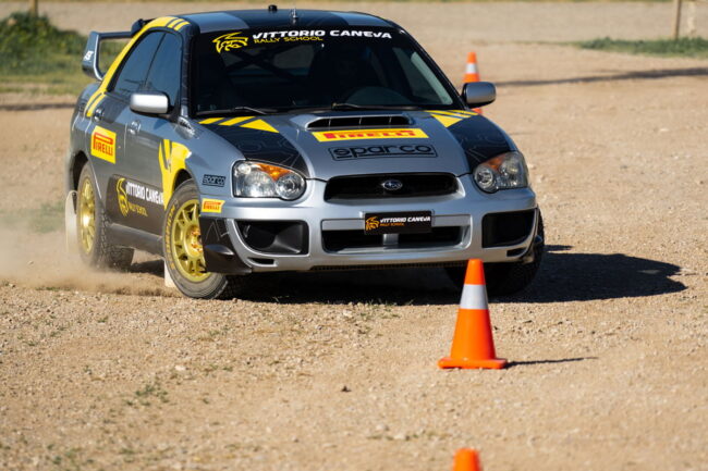 caneva-stage1-5 stage 1 gravel rally course