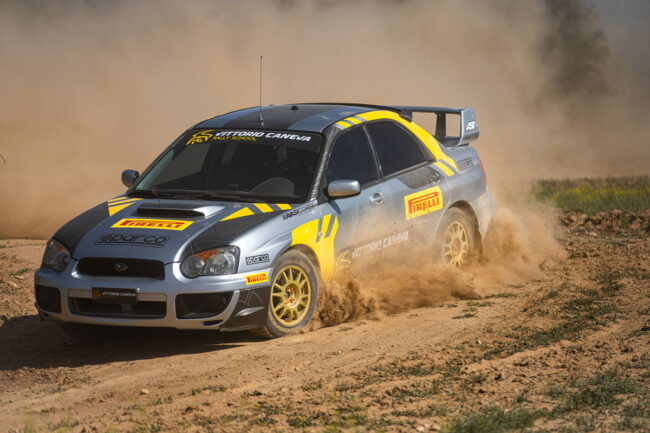 stage 2 gravel rally course