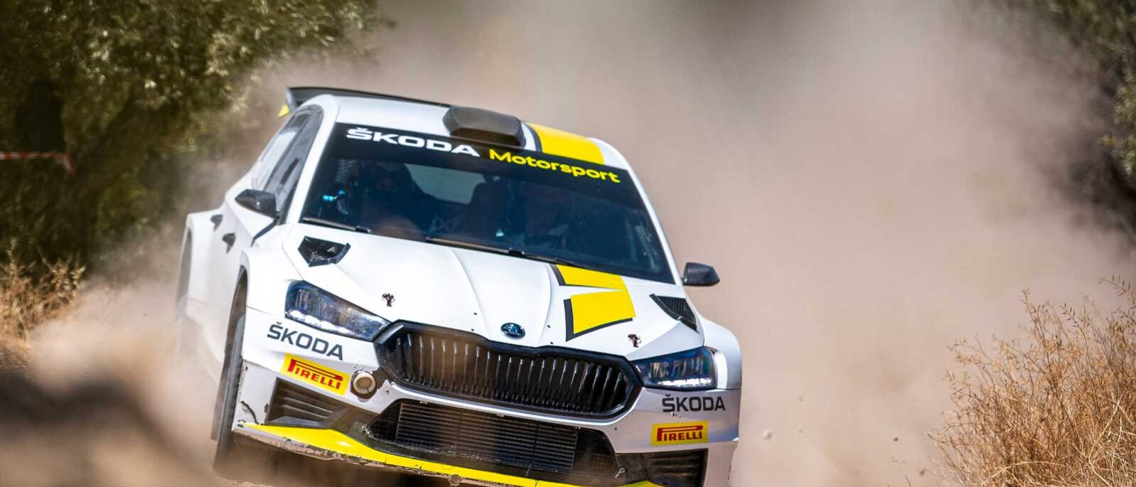 Modern Rally Courses New Skoda Fabia RS Rally2 availably for Rally School - Vittorio Caneva ...